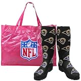 Cuce Shoes St. Louis Rams Women's Enthusiast Rain Boot 7
