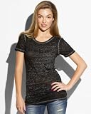 Burnout Crystal Logo Tee - BLK (L)