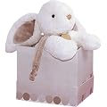 Doudou et Compagnie - 1240 - Lapin Bonbon - Taupe - Petite Mod�le