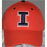 Illinois Fighting Illini One-Fit NCAA Wool Flex Cap (White)