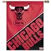 Chicago Bulls Throwback Vertical Flag: 27x37 Banner