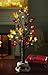 TECHSHARE LOFTPLUS Acorn Tree Bonsai Decorative String Light 24 LED for Indoor use Warm White Battery-Operated Optional AC Adapter Burlap Sack Included 24in Tall