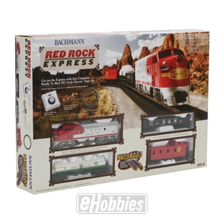 HO Red Rock Express Train Set, SF