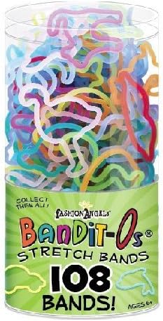 108 Bandit-Os Stretch Bands in a Pink Tube - Compare to Silly Bandz!!!