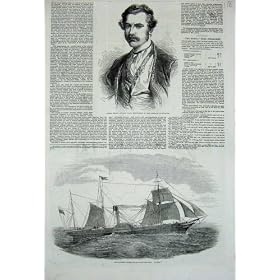 1851Cunard United States Mail Ship Africa Austin Layard