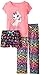 Sleep & Co Girls' Cat 3 Piece Pajama Set