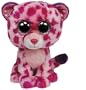 TY 36085 - Pl�schtier Beanie Boos Glubschi, Glamour Leopard, pink