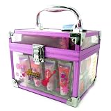 Malette de maquillage, HANNAH MONTANA,Assortiment de 14 pièces de cosmétiques
