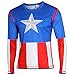 Carin Men's Captain Winter Solider Long sleeve T-shirt