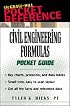 Civil Engineering Formulas (Pocket Guide)