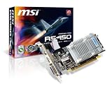 MSI Radeon HD 512 MB DDR35450 PCI-Express 2.0 Graphics Card MD512H