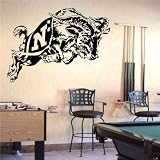 Ncaa Wall Mural Vinyl Sticker Sports Logos Navy Midshipmen(s608)