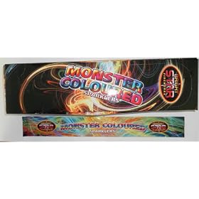 Monster 14 Inch Coloured Sparklers - Pack of 20