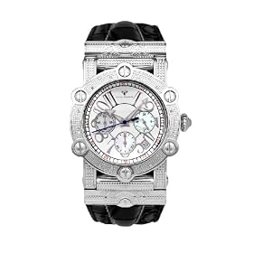 NEW! Aqua Master Men's Two-Tone Round 20-Diamond Watch