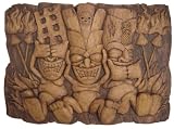 Review Cabana Classics ART 6947 / Tiki Hear/Speak/See No Evil Wall Plaque