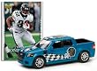Jacksonville Jaguars - Maurice Jones-Drew (Teal Car) 2007 Upper Deck Collectibles NFL Ford SVT Adrenalin Concept with Card