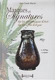 Marques et signatures de la C�ramique d'art de la C�te d'Azur