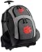 Clemson Rolling Backpack Deluxe Gray Clemson Tigers - Our Best Backpacks Bags with Wheels or School Trolley Bags Carry-Ons - Unique Gifts