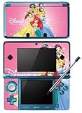 Princess Ariel Jasmine Snow White Belle Game Skin for Nintendo 3DS Console
