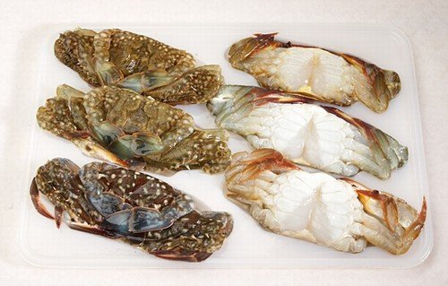 Frozen Sashimi Grade Large Soft Shell Crabs - Twelve Pieces ~1.5 lbs