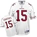 Reebok San Francisco 49Ers Michael Crabtree Youth Replica White Jersey Size: Extra Large