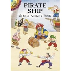Pirate Ship Sticker Activity Book