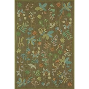 Grove Area Rug I, 6'ROUND, TWIG by Home Decorators Collection