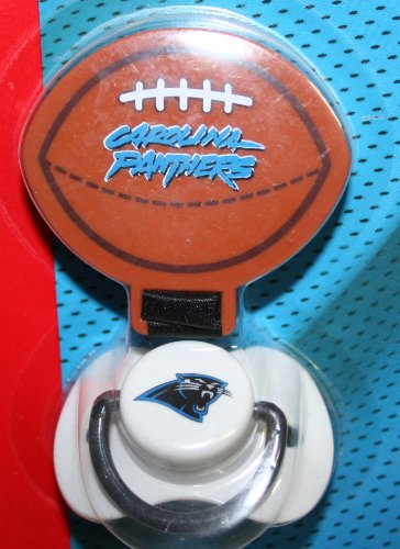 Carolina Panthers Pacifier with Clip