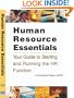 Human Resource Essentials: Your Guide to Starting and Running the HR Function