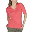 Merona&reg; Petites Cable V-Neck Sweater - Pink