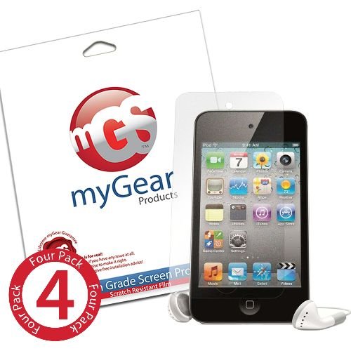 myGear Products DIAMOND DiamondDust Screen Protectors for iPod Touch 4G (4 Pack) myGear Products DIAMOND DiamondDust Screen Protectors for iPod Touch 4G (4 Pack)