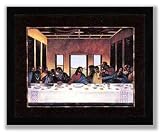 Lionel Talaro - Last Supper - Framed 18.5x22.5 Art Print Poster
