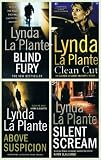 Lynda La Plante books: 4 thrillers (Above Suspicion / Silent Scream / Blind Fury / Clean Cut rrp £27.96)