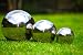 Set of 3 Stainless Steel Mirror Sphere's 9, 13 & 18cm