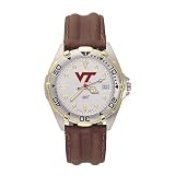 Virginia Tech Hokies VT All Star Watch with Leather Band - Men's