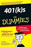 401(K)s for Dummies **ISBN: 9780764554681**