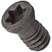 Dorian Tool TS Milling Insert Torx Screw for Inserts with 9/64" IC, M2 X 0.4 Threads, 5/32" Length, T-6 Torx Key (Pack of 10)