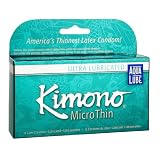 Kimono Micro Thin w/Aqua Lube 12 pk