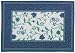 100% Cotton Colorful Handblock Printed Blue and White Placemats Set of Six