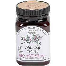Manuka Honey Bio Active 10+, 1.1 Pound Jar (Package May Vary)