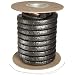 Palmetto Style 1007AF Acrylic Compression Packing Seal, Graphite Coating, Grease Lubricant, Black