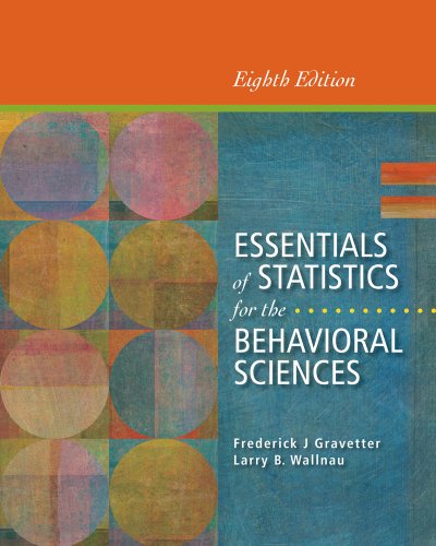 cengage advantage books essentials of statistics for the behavioral sciences