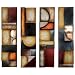 Wrought Iron Metal Wall Sculpture Art Set of 4 Art 31" x 8" *** LIMITED TIME OFFER ***