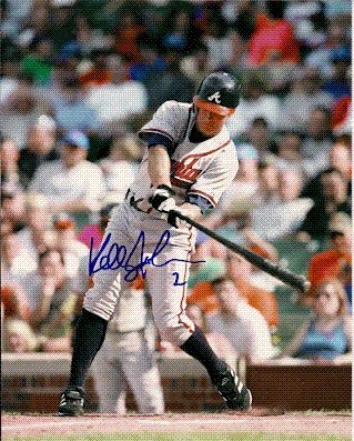 Kelly Johnson Autographed/Hand Signed Atlanta Braves 8x10 Photo