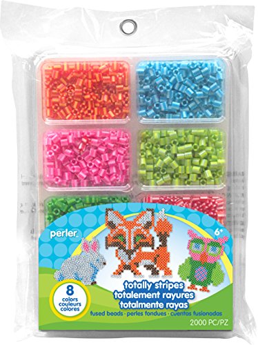 Perler Beads Totally Stripes Mini Bead Tray