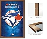 Bronze Framed Toronto Blue Jays Logo Poster 5698