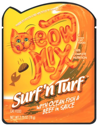 Meow Mix Cat Food Surf