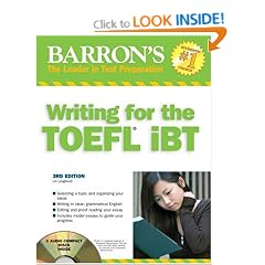 Barron's Writing for the TOEFL iBT with CD (Audio)