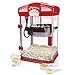 West Bend Stir Crazy Movie Theater Popcorn Popper, Gourmet Popcorn Maker Machine with Nonstick Popcorn Kettle, Measuring Tool and Popcorn Scoop for Popcorn Machine, 4-Qt., Red