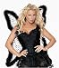 Sparkly Fairy Butterfly Wings With Marabou Trim
